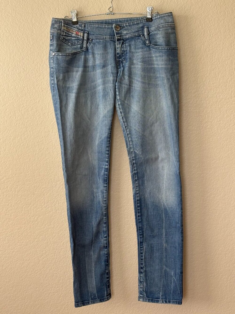 Diesel Matic Women's 30 Slim Straight Stretch Jeans